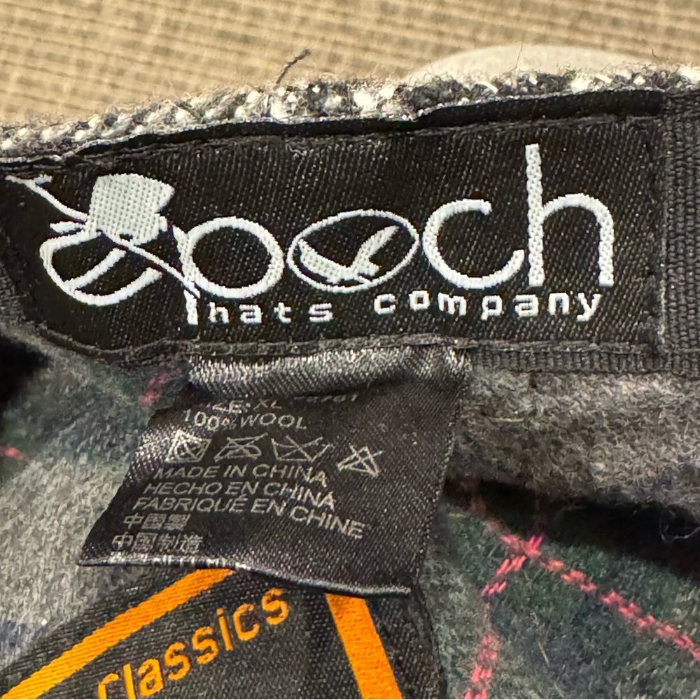 Men's Classic 100% Wool Patchwork Flat Cap - image 5